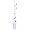 Luce Design HELIX Stehlampe LED Silber, Weiß, 1-flammig