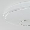 Auxerre            Deckenleuchte LED Weiß, 2-flammig, Fernbedienung, Farbwechsler