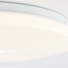 Brilliant Leuchten Heddy Deckenleuchte LED Weiß, 1-flammig, Fernbedienung, Farbwechsler
