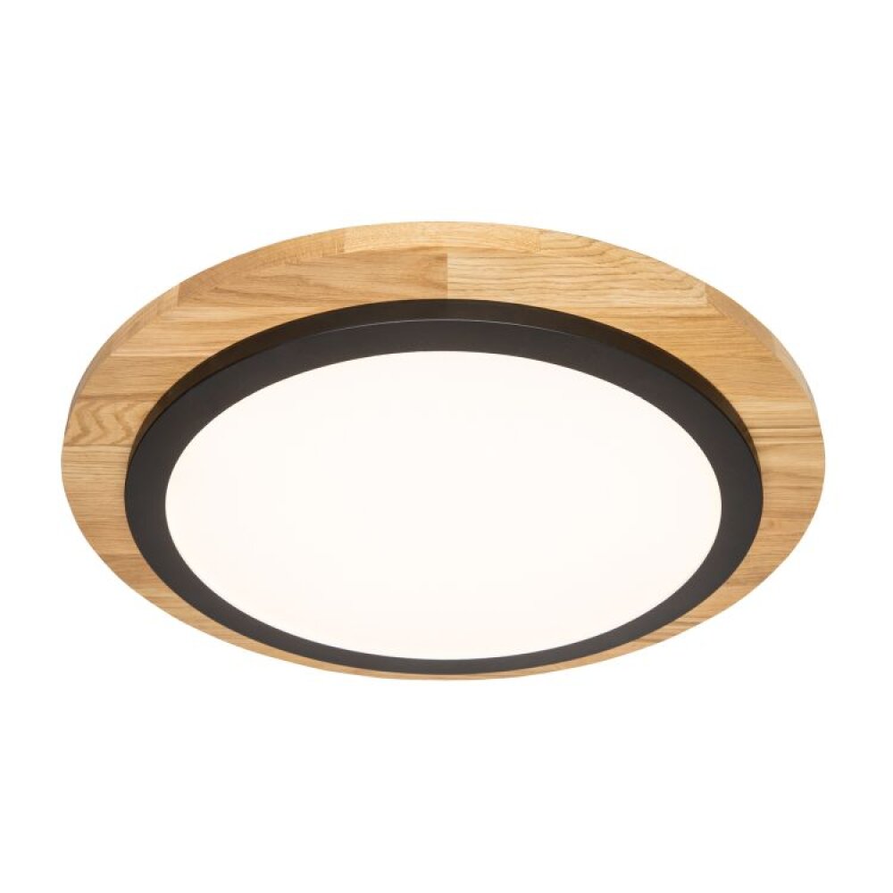 Elobra Argentina Deckenleuchte LED Naturfarben, Schwarz, 1-flammig main product photo