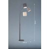 Fischer & Honsel Shade Stehleuchte Schwarz, 3-flammig