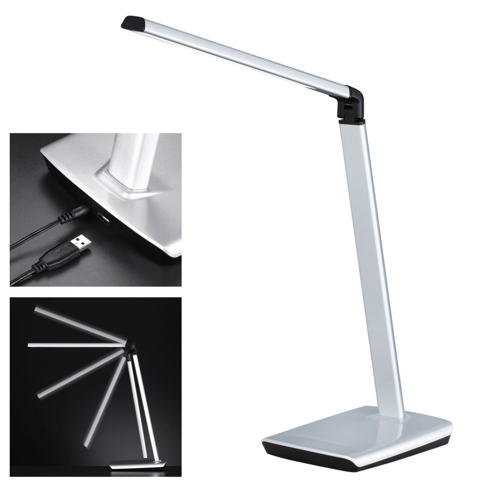 Fischer & Honsel Bright Tischleuchte LED Silber, 1-flammig main product photo