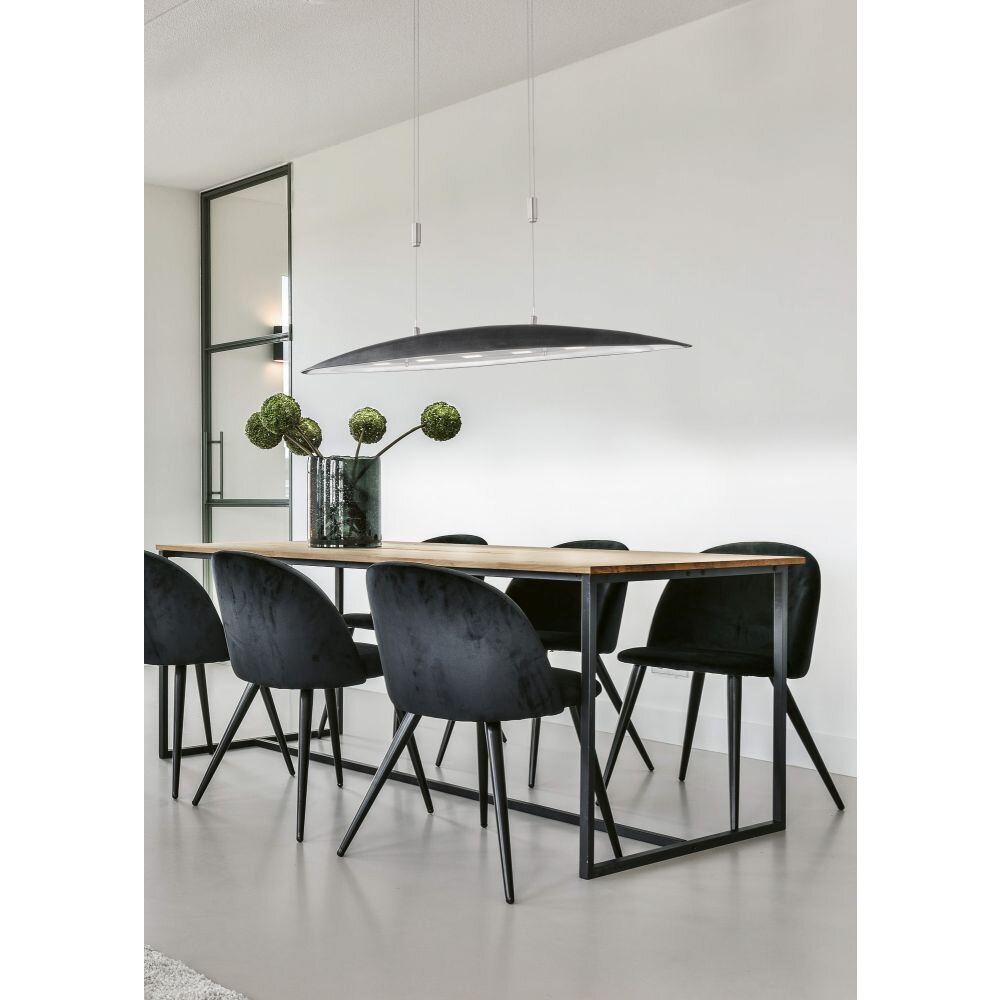 Fischer & Honsel Colmar Pendelleuchte LED Nickel-Matt, 5-flammig main product photo
