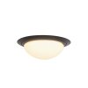 Steinhauer Ikaro Deckenleuchte LED Schwarz, 1-flammig