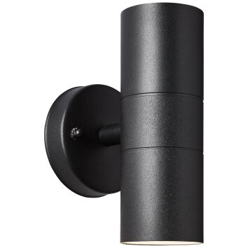 Brilliant Jandy Außenwandleuchte Schwarz, 2-flammig Brilliant Jandy Außenwandleuchte Schwarz, 2-flammig