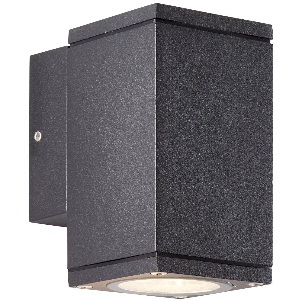 Brilliant Nerty Außenwandleuchte Silber, 1-flammig main product photo