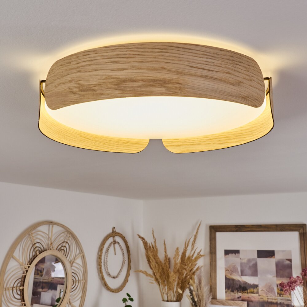 Fuscado Deckenleuchte LED Holzoptik, 1-flammig main product photo