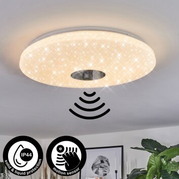 Shoi Deckenpanel LED Weiß, 1-flammig, Bewegungsmelder