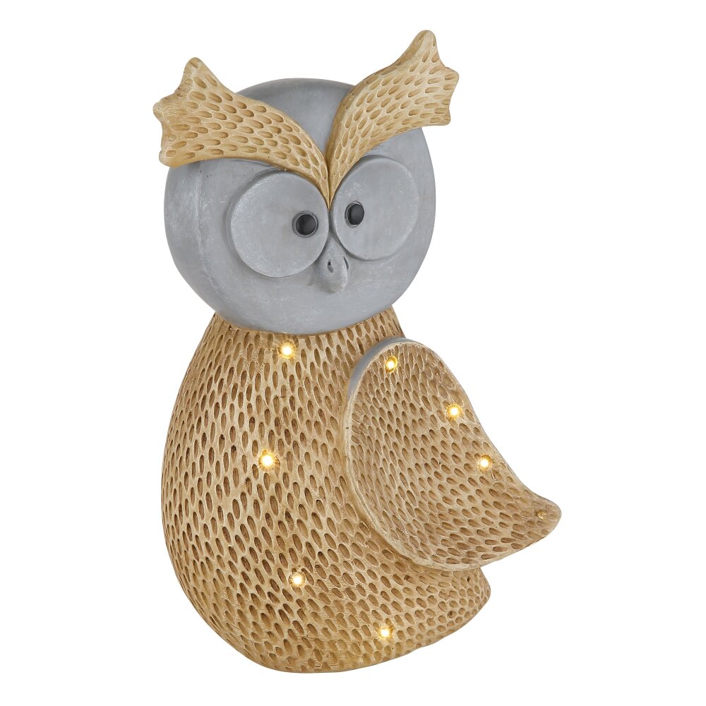 Globo EULE Solarleuchte LED Braun, Grau, 7-flammig main product photo
