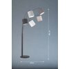 Fischer & Honsel Annecy Bogenlampe Schwarz, 5-flammig