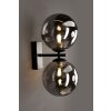 Luce Design NEPTUN Wandleuchte Schwarz, 2-flammig