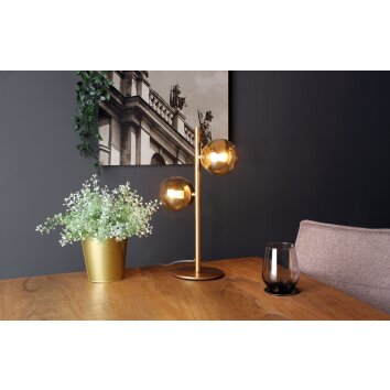 Luce Design NEPTUN Tischleuchte Messing, 2-flammig