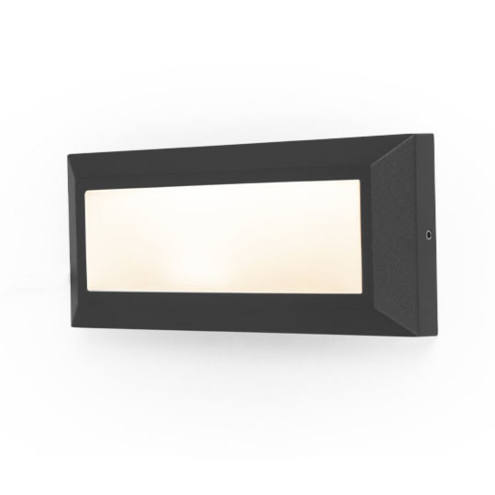 Lutec Lampen HELENA Außenwandleuchte LED Schwarz, 1-flammig main product photo