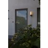 Lutec Lampen CUBA Außenwandleuchte LED Anthrazit, 1-flammig, Bewegungsmelder