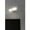 Lutec Lampen ARTICA Außenwandleuchte LED Weiß, 1-flammig, Bewegungsmelder