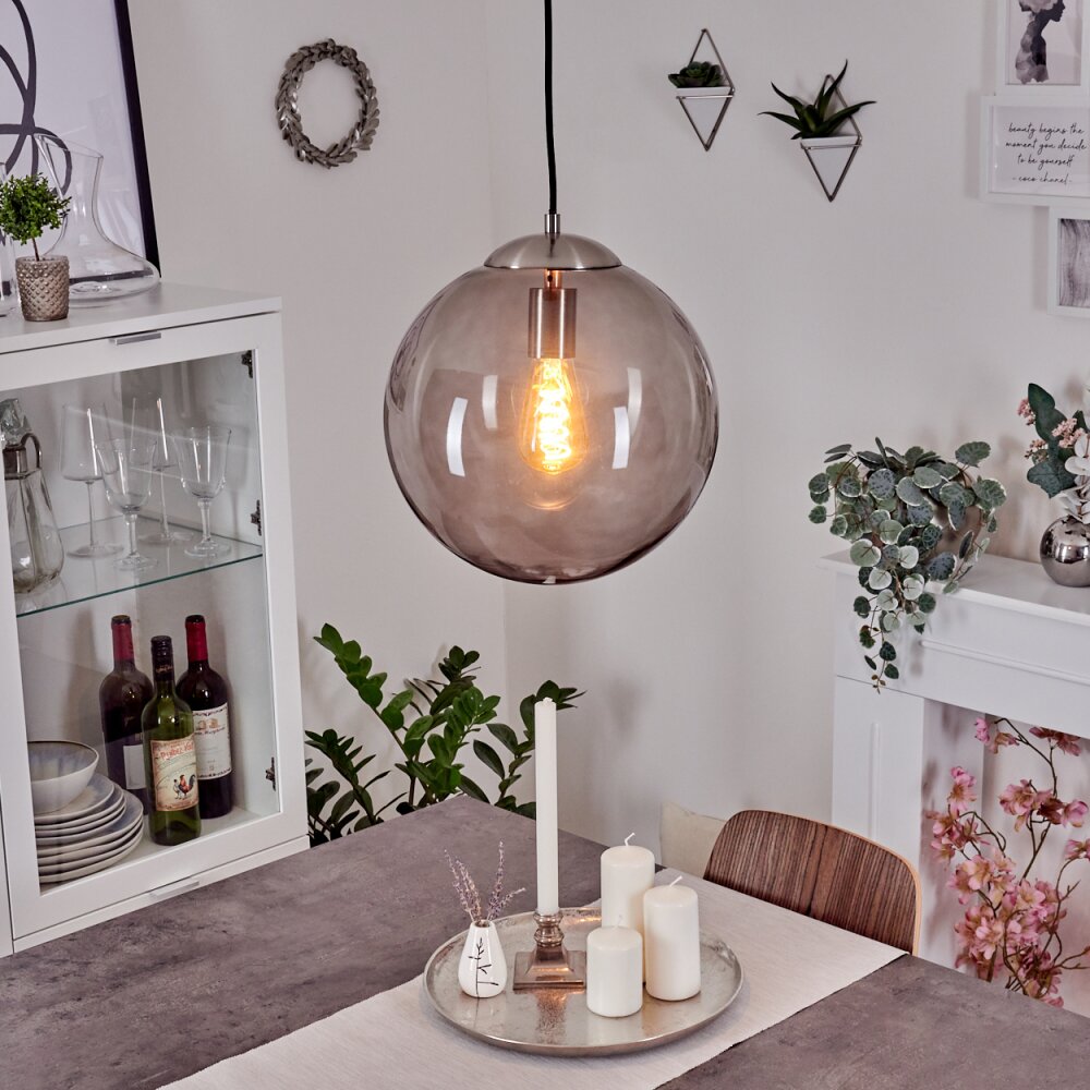 Talauta Hängeleuchte Nickel-Matt, 1-flammig main product photo