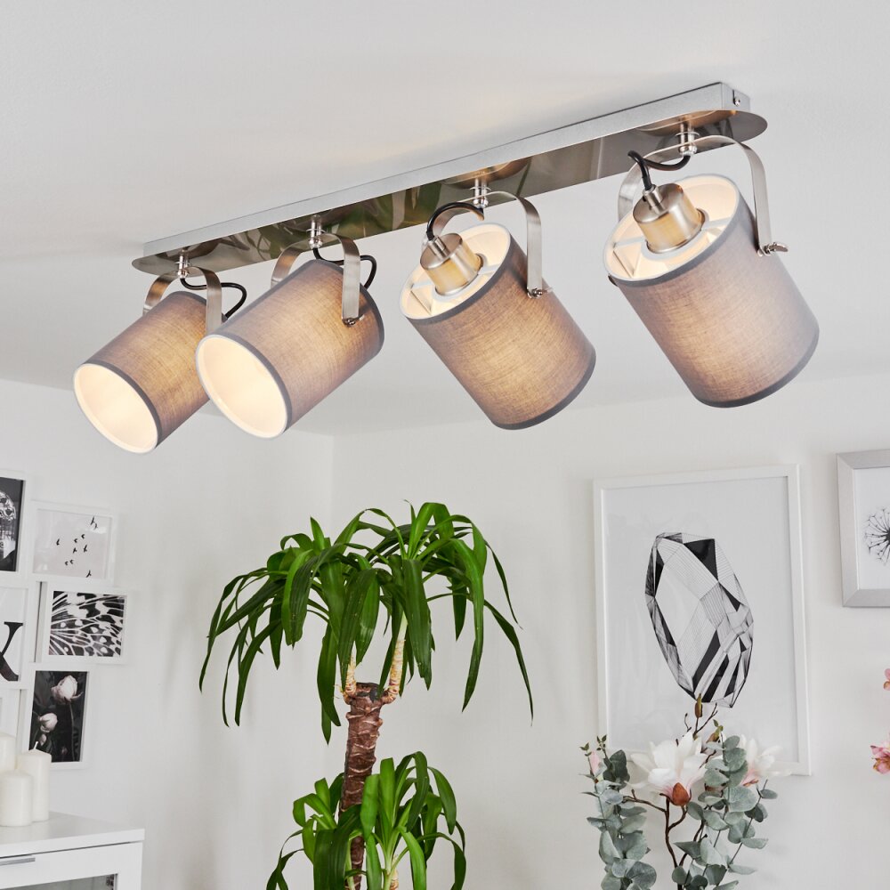 VILLABATE Deckenleuchte Schwarz, 4-flammig main product photo