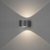 Konstsmide Gela Außenwandleuchte LED Anthrazit, 2-flammig