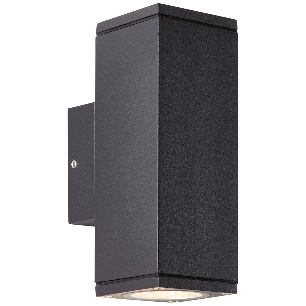 Brilliant Hally Außenwandleuchte Anthrazit, 2-flammig main product photo
