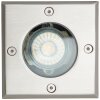 Brilliant Itch Bodeneinbauleuchte Silber, 1-flammig