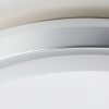 Brilliant Devora Außendeckenleuchte LED Silber, 1-flammig