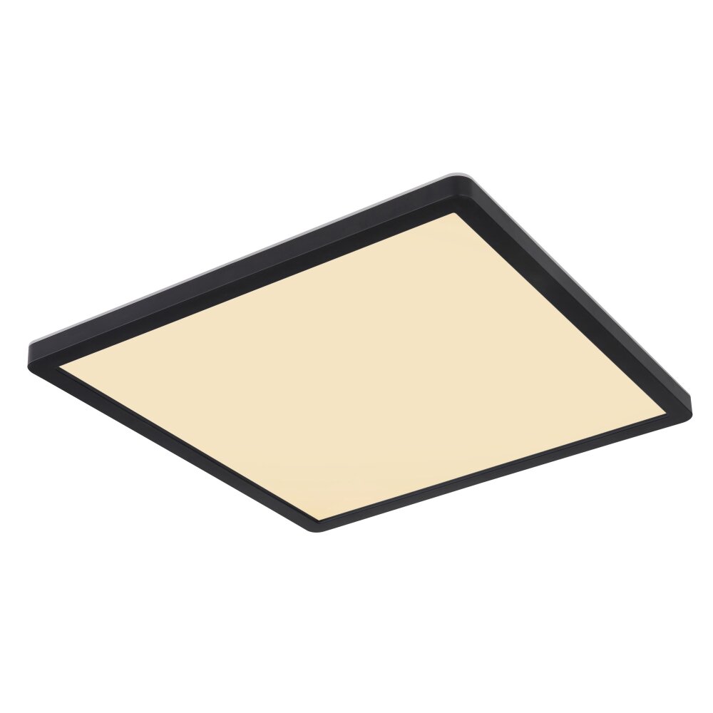 Globo SAPANA Deckenpanel LED Schwarz, 1-flammig main product photo