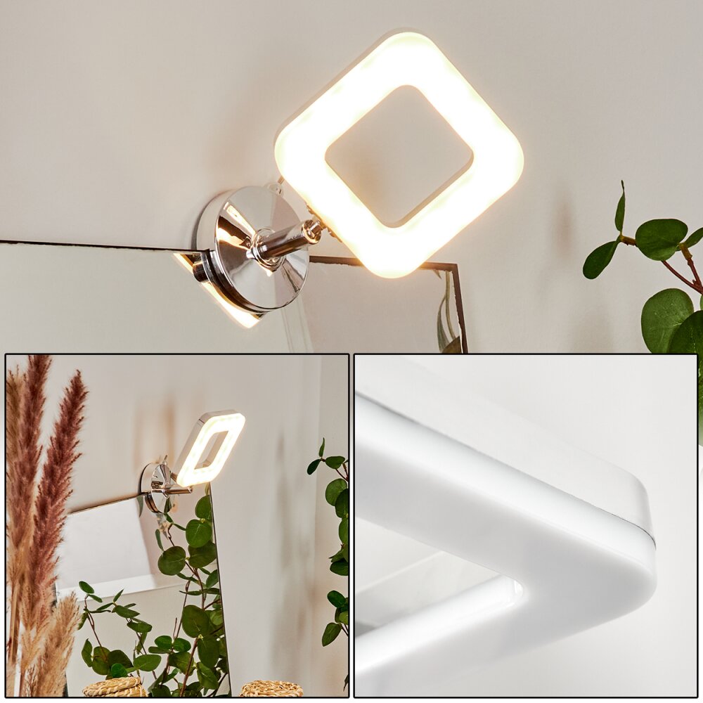 Morges Spiegelleuchte LED Chrom, Weiß, 1-flammig main product photo