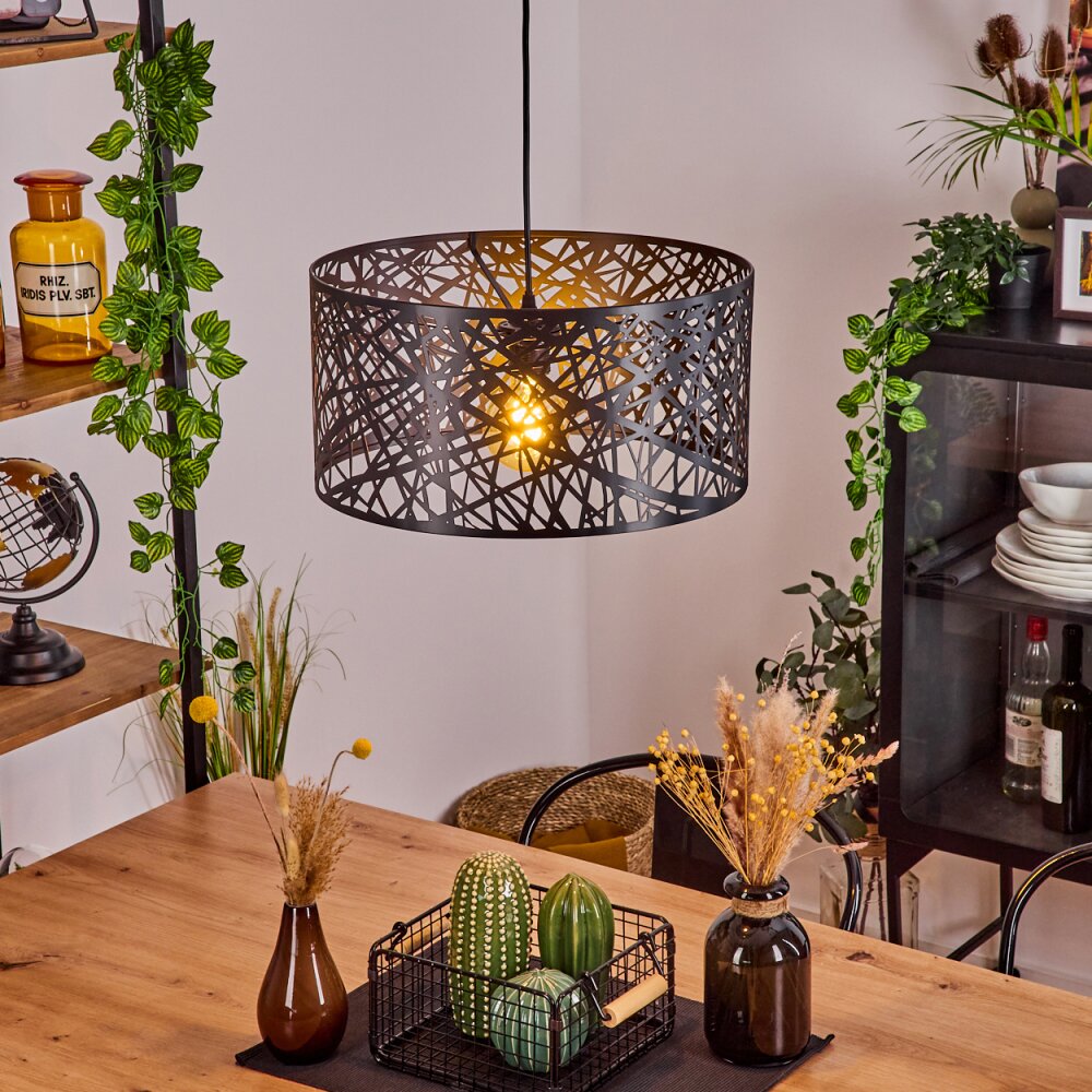 Altoplano Hängeleuchte Schwarz, 1-flammig main product photo