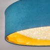 Maripi Deckenleuchte LED Blau, Gold, 1-flammig