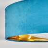 Maripi Deckenleuchte LED Blau, Gold, 1-flammig