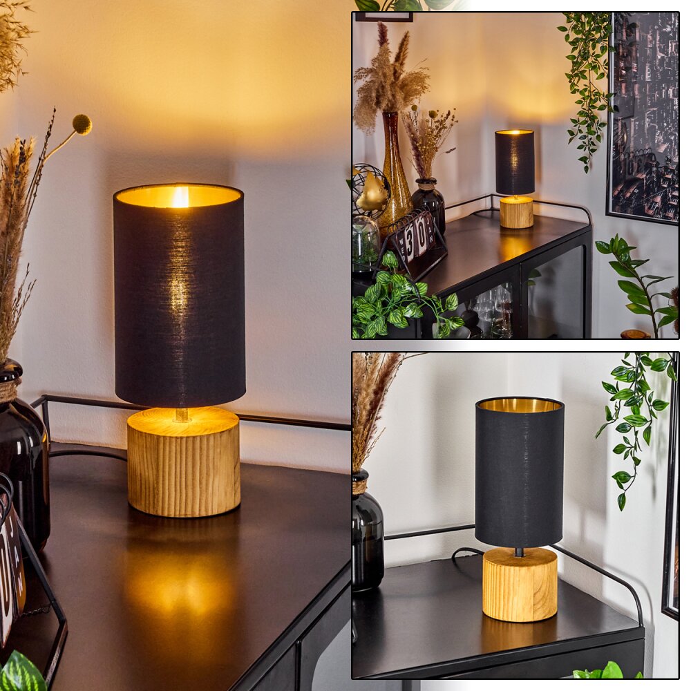 Geneva Tischleuchte Naturfarben, 1-flammig main product photo
