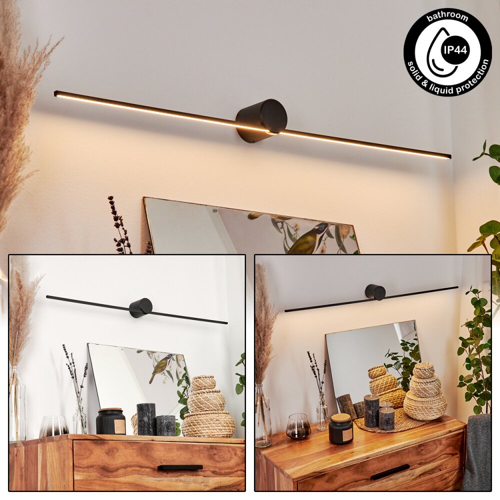 Puharila Wandleuchte LED Schwarz, 1-flammig main product photo