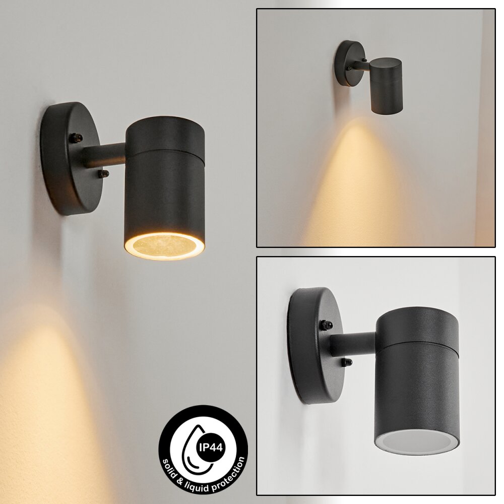 Corneda Außenwandleuchte Schwarz, 1-flammig main product photo