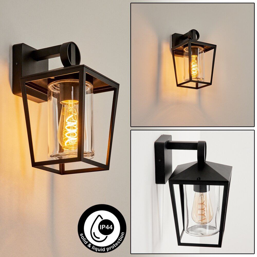 Heinonen Außenwandleuchte Schwarz, 1-flammig main product photo