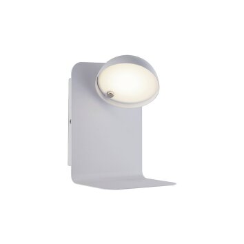 Luce Design BOING Wandleuchte LED Weiß, 1-flammig