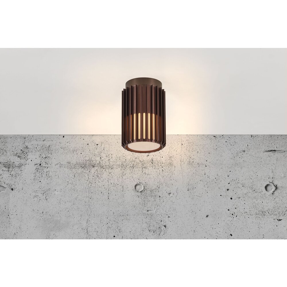 Nordlux Aludra Außendeckenleuchte Altmessing, 1-flammig main product photo
