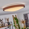 Kelva Deckenleuchte LED Weiß, 1-flammig