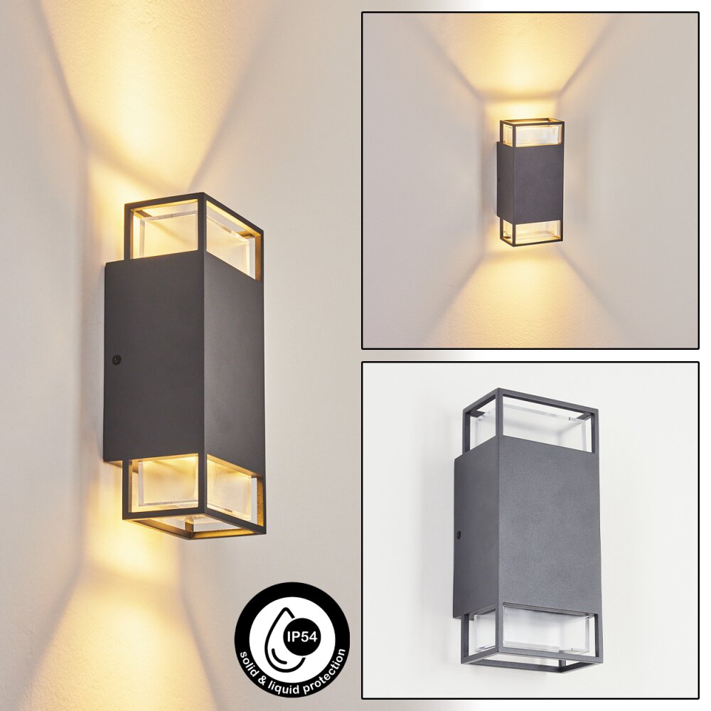 Ramalhal Außenwandleuchte Anthrazit, 2-flammig main product photo