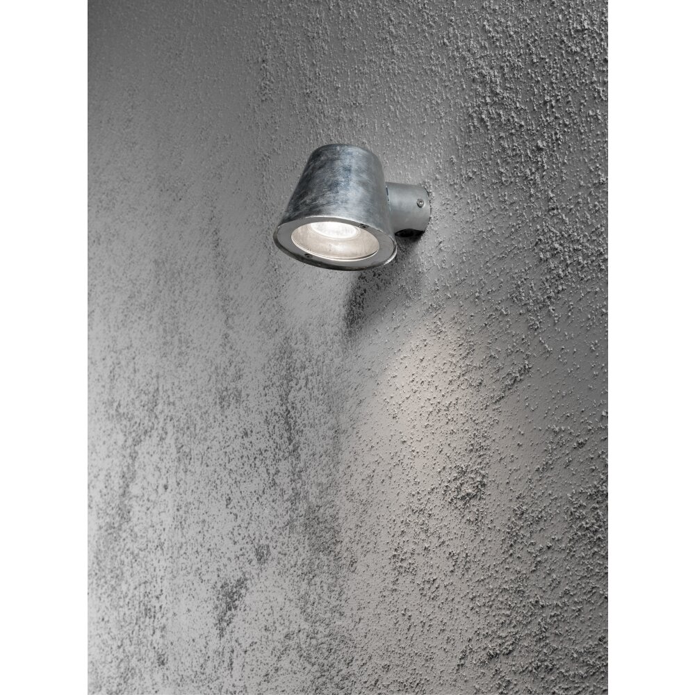 Konstsmide Trieste Wandleuchte Edelstahl, 1-flammig main product photo