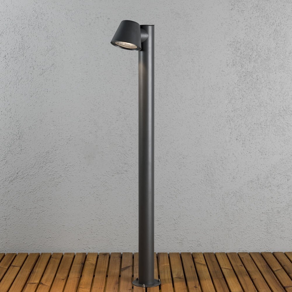 Konstsmide Trieste Wegeleuchte Schwarz, 1-flammig main product photo