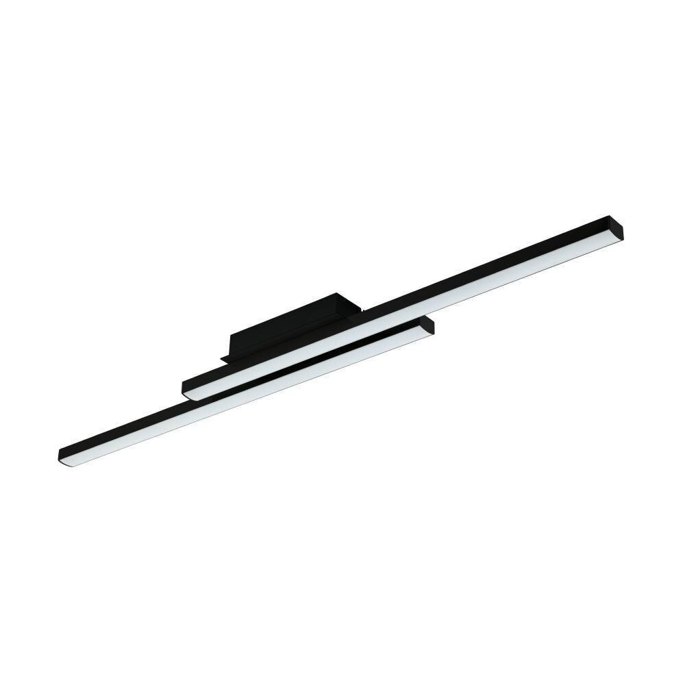 Eglo Leuchten FRAIOLI-Z Deckenleuchte LED Schwarz, 2-flammig, Farbwechsler main product photo