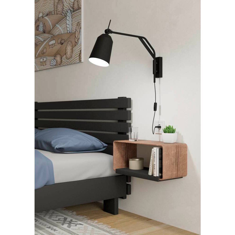 Eglo LORETO Deckenleuchte Schwarz, Weiß, 1-flammig main product photo