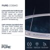 Paul Neuhaus PURE-COSMO Pendelleuchte LED Aluminium, 25-flammig, Fernbedienung