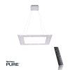 Paul Neuhaus PURE-COSMO Pendelleuchte LED Aluminium, 21-flammig, Fernbedienung
