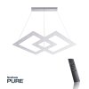 Paul Neuhaus PURE-COSMO Pendelleuchte LED Aluminium, 44-flammig, Fernbedienung
