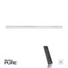 Paul Neuhaus PURE-LINES Deckenleuchte LED Aluminium, 1-flammig, Fernbedienung