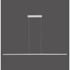 Paul Neuhaus PURE-LITE Pendelleuchte LED Edelstahl, 1-flammig