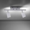 Paul Neuhaus PURE-MIRA Deckenleuchte LED Aluminium, 2-flammig, Fernbedienung