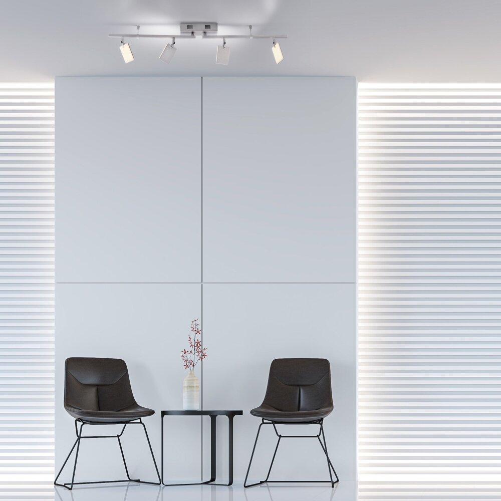 Paul Neuhaus PURE-MIRA Deckenleuchte LED Aluminium, 4-flammig, Fernbedienung main product photo