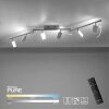 Paul Neuhaus PURE-MIRA Deckenleuchte LED Aluminium, 6-flammig, Fernbedienung